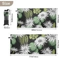 thumbnail image 3 of Green Cactus Black Beach Towel Fast Drying Camping Towels Sand Free Beach Blanket Soft Absorbent Travel Sport Towel for Gym Bath Shower Swimming 30" x 60" Washcloth Gift, 3 of 7