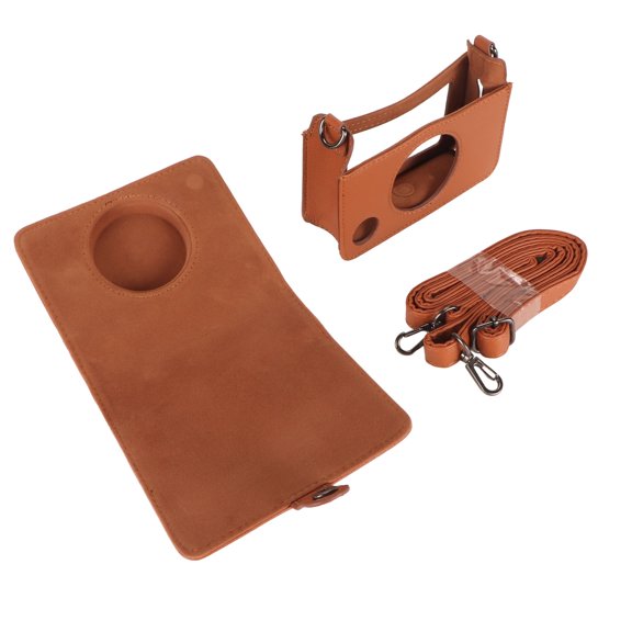 Funda Retro De Cuero PU Para Cámara, Impermeable, Ajuste Perfecto, Funda Protectora Multiusos De Cuero PU A Prueba De Golpes Para Accesorios De Cámara