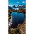 thumbnail image 2 of View Of Portage Glacier From Portage Pass Sc Alaska Summer Poster Print by Panoramic Images, 2 of 2