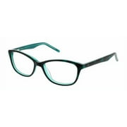 OCEAN PACIFIC Eyeglasses NISSI BEACH Teal Tortoise 53MM