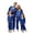 Blue_002, variant on QTSHPN Christmas Family Pajamas Matching Long Sleeve Silk Like Holiday Festive Outfit Cozy Home Loungewear for Parents and Kids Pajamas