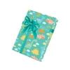Baby Dinosaurs Baby Shower Gift Wrapping Paper Roll - 24" X 15'