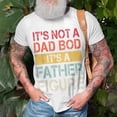 thumbnail image 3 of Mens Its Not A Dad Bod Its A Father Figure V2 Unisex Jersey Crewneck Tshirt, 3 of 6