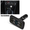 thumbnail image 1 of Tyre Pressure Monitoring System Car TPMS LCD  Lighter USB  4 Internal Sensor For Universal, 1 of 8
