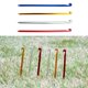 thumbnail image 2 of 10 Pcs Aluminium Alloy Tent Stakes Heavy Duty Beach Tent Peg Canopy Stakes Outdoor Ground Stakes Camping Anchors Peg silver, 2 of 4