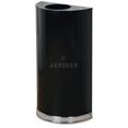 thumbnail image 1 of Rubbermaid Designer Line Récipient Demi-Rond à Dessus Ouvert Acier 12 Gal BK, 1 of 1