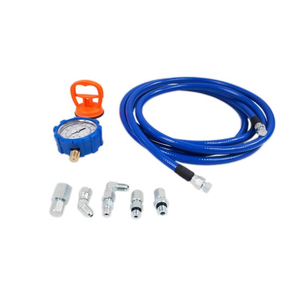 Fuel Pressure Tester Kit 100psi Mechanical For Universal Domestic