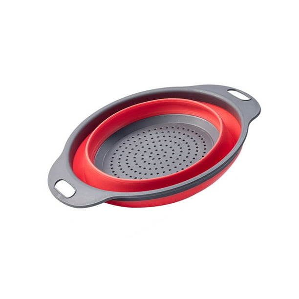 Escurridor Plegable con Asa Naiovety Color Azul Verde Rojo