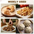thumbnail image 6 of Uxcell 250 Pcs Unbleached Parchment Paper Baking Sheets Rounds, 6 Inch Hamburger Patty Paper, Non Stick Parchment Pulp Paper for Baking Grilling or Meat Storage, White, 6 of 6