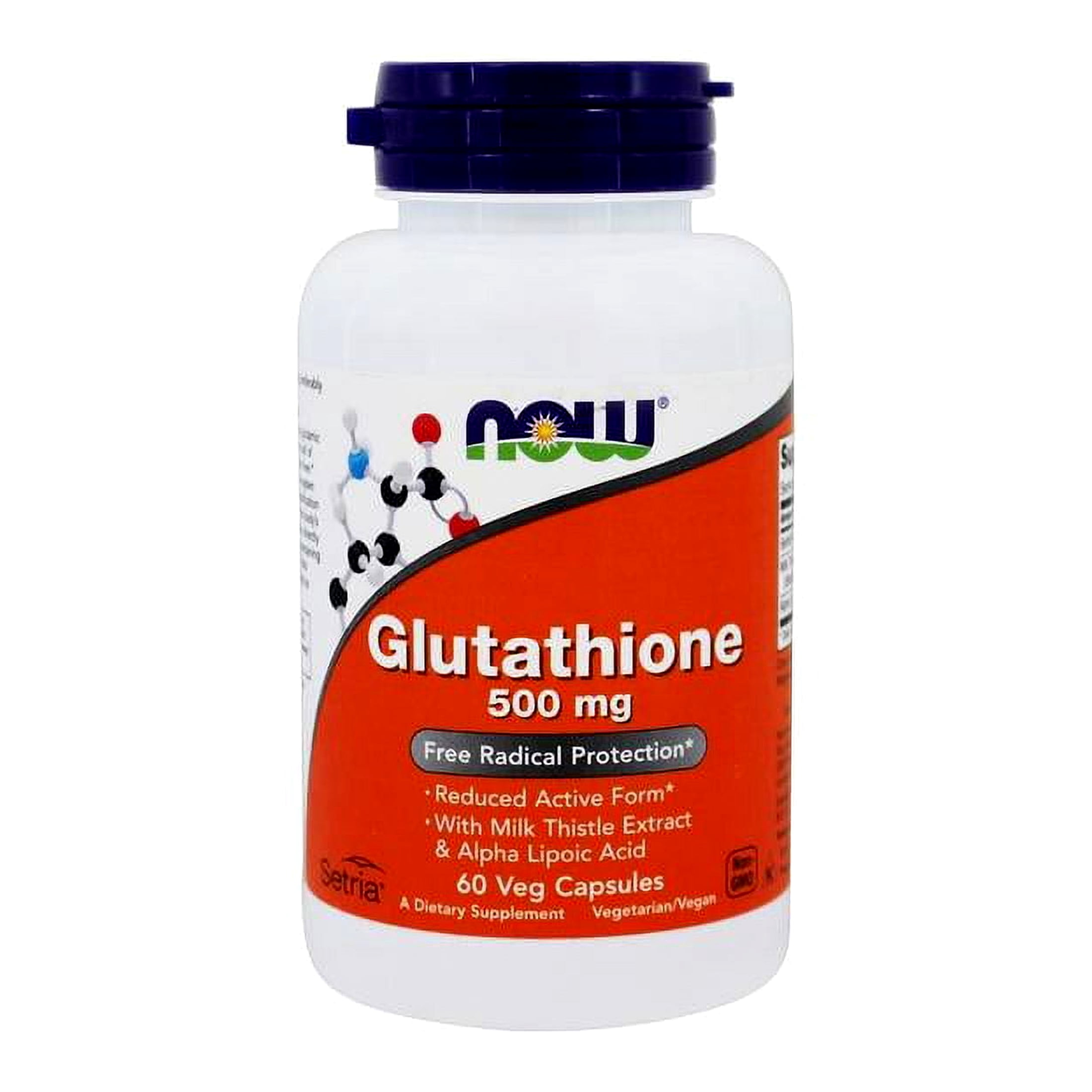 now foods setria glutathione Glutathione, Reduced 500 mg, 60 Veg Capsules, 2 Packs Buy More Save More:One Bottle Co Luxury Glutathione Face New 15