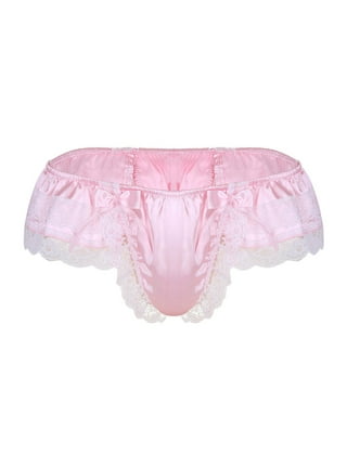 Pink Men's Lingerie Satin Panties – My Crossdresser Shop