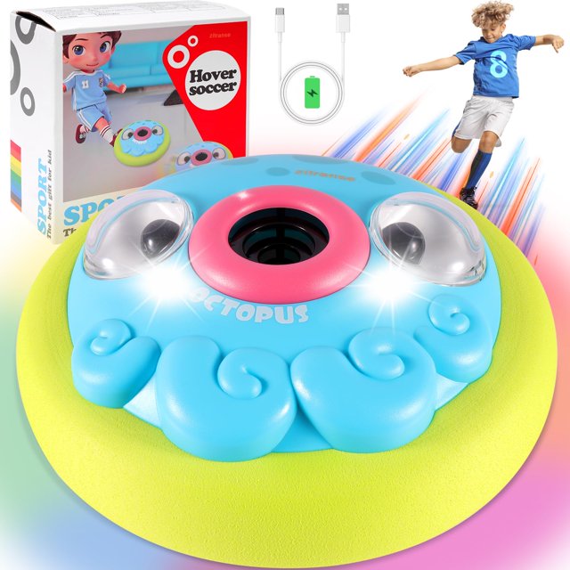 Pelota de Fútbol Flotante con LED Recargable Diseño Pulpo Zitranse
