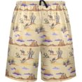 thumbnail image 2 of GZHJMY Pajama Shorts Mens Lounge Sleep Shorts Pjs Bottoms Pajama Pants with Pocket, Medium, 2 of 6