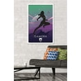 thumbnail image 2 of Marvel Heroic Silhouette - Gamora Wall Poster, 22.375" x 34", Framed, 2 of 3