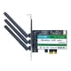 thumbnail image 1 of Style 6 Tarjeta de red inalámbrica de doble banda 450mbps Tx-533an 633anhmw Pci-e 802.11n, 1 of 4