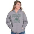 thumbnail image 4 of Designated Driver Funny Golfing Pun Zip Up Hoodie Men's Women's Brisco Brands X, 4 of 6