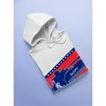 thumbnail image 3 of The Independence Day 4Th. Hoodie Women -Image by Shutterstock, Female 4X-Large, 3 of 4