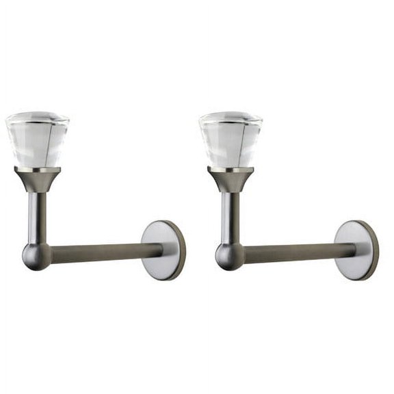 Urbanest Tappo Crystal and Metal Drapery Curtain Holdback (Set of 2)