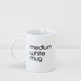 thumbnail image 1 of Medium White Mug – 100% Exclusive, 1 of 1