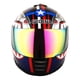 thumbnail image 4 of Casco integral de moto para jóvenes WOW Shark Blue, talla L, 4 of 7