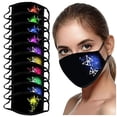 thumbnail image 2 of 10pcs 3D Impreso Transpirable A prueba de polvo Mascarilla para adultos Cubierta facial Likrtyny Cuidado Belleza, 2 of 7