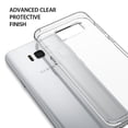 thumbnail image 3 of Ringke Air Case Compatible with Samsung Galaxy S8 Plus, Soft Flexible Lightweight - Smoke Black, 3 of 8