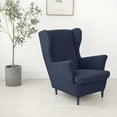 thumbnail image 6 of Wingback Chair Covers Slipcover,2 Piece Stretch Wing Chair Covers,Waterproof Soft Wingback Armchair Slipcover for Living Room and Bedroom, 6 of 8