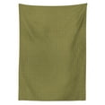 thumbnail image 3 of Ambesonne Vintage Tablecloth Rectangular Table Cover, Simple Exotic Borders, 52"x70", Pistachio Green and Brown, 3 of 4