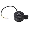 thumbnail image 1 of Acelerador de pulgar con interruptor de encendido y control de velocidad, banda elevada para scooter eléctrico izquierdo, 1 of 14