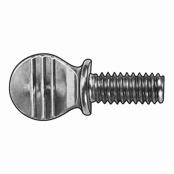 Manufacturer Varies Thumb Screw,#10-32,Zinc,3/4"L,PK25 TSFI-100075S0-025P