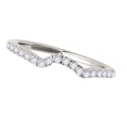 thumbnail image 4 of MauliJewels 0.17 CT Diamond Wedding Band for Women in 14K Rose White & Yellow Gold | Prong Set Diamond Ring | Women’s Bridal Band, 4 of 6