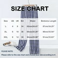 thumbnail image 5 of Audhol Lounge Pants Women, Women's Gingham Pajama Pants Cotton Pj Bottoms Casual Drawstring Plaid Sleep Pants with Pockets Pj Pants Women Green XL, 5 of 6