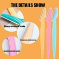 thumbnail image 2 of Eyebrow Razors 40Pack Women Eyebrow Trimmers Razor Facial Shaver Face Blade Hair Remover Tool - Facial Shave with Precision Cover for Men & Women, 2 of 7