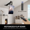 thumbnail image 4 of VIVO Motorized Flip Down Pitched Roof Ceiling TV Mount for 40" to 85" Screen, 4 of 8