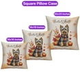 thumbnail image 3 of Hello Fall Yorkshire Terrier Scarf Welcome Autumn with Leaves Pumpkins Pillowcase Double Sided Yorkie Dog Lover Gifts Pillow Case Covers - 00011, 3 of 3