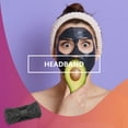 thumbnail image 4 of Sonducket Diademas de ganchillo invierno elástico de punto de punto ancho cálido grueso Universal calentador de orejas diadema regalos para mujeres Accesorio para el cabello Gris oscuro Sonducket AP009571-07B, 4 of 6