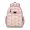 Pink-28, variant on Mystical Goth Students Backpack with Cosmic Eclipse and Lunar Constellation Art, Ethereal Sunburst Print, Adjustable Straps and Spacious for and School
