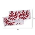 thumbnail image 2 of Vickerman Decorative 14" x 90" Scandia Christmas Table Runner, 2 of 3