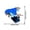 Blue, variant on Roiihwy Halloween Decorations Plastic Skeleton, Colored Pendant Set, Hanging Ornament for Party, 9 Pack Black
