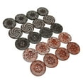 thumbnail image 4 of Decorative Buttons, 20 Pcs Wooden Buttons Pear Wood  For Clothing, 4 of 8
