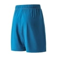 thumbnail image 3 of Besolor Men's Running Shorts Wide Leg Elastic Waist Drawstring Casual Loose Athletic Workout Shorts with Pockets(Small,Light Blue), 3 of 3