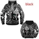 thumbnail image 3 of Sudadera con capucha con estampado mexicano para hombre, sudadera informal con estampado 3D, sudadera holgada informal de gran tamaño, ropa de calle, 3 of 5