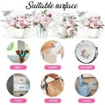 thumbnail image 4 of 12 Sheets 12 Style Rub on Transfers 5.5x5.5 Inch Floral Print Rub on Transfer Stickers for Window Furniture Craft Decals, 4 of 8
