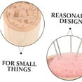 thumbnail image 3 of Wooden Sewing Needle Holder, Large Capacity Portable Pin Cushion with Embroidery , Easy to Carry for Sewing Projects, 3 of 8