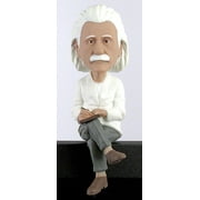 Albert Einstein Bobblehead Computer Sitter