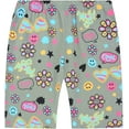 thumbnail image 6 of ATAIKU Little Girls 4 Piece Pajamas Short Sets Donut Cotton Pjs Sleepwear Summer Kids Jammies 2-9Y, 6 of 11