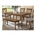 thumbnail image 2 of Best Master Luxembourg Solid Wood Rectangular Dining Table in Natural Oak, 2 of 3