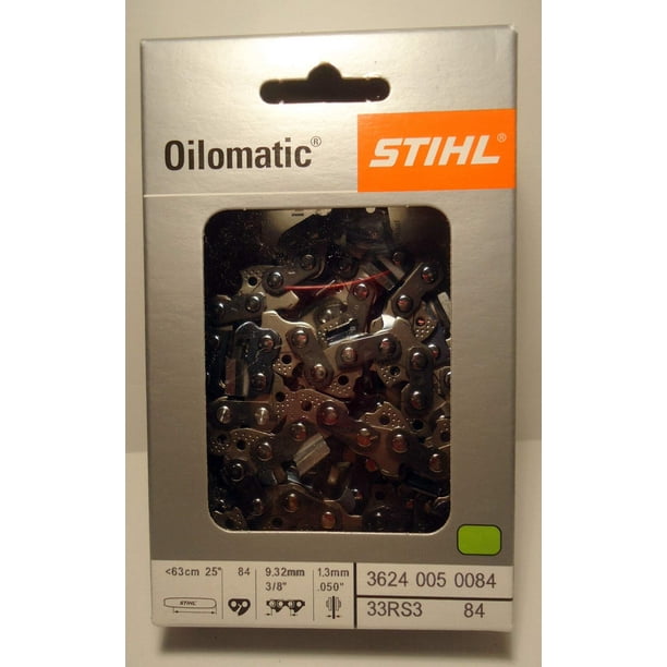 Cadena para Motosierra Stihl 33RS3 25" 84 Eslabones Paso 3/8"