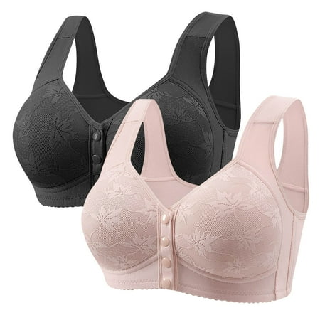 HZLPFO Comfortable Seamless Full Coverage Bra for Women Wireless Bras with Soft Support Regular BK2 46