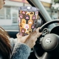 thumbnail image 6 of Lsque Cat Paw (2) Pattern 20oz Car Cup with Lid and Straw, Insulated Coffee Cup with Straw Topper, Spill Proof Travel Coffee Mug, Stainless Steel Tumble-Without Straw, 6 of 8